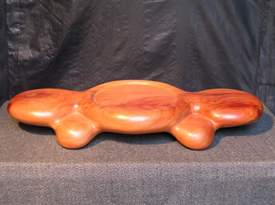 花台（暖） abstract vase pedestal of wood carving